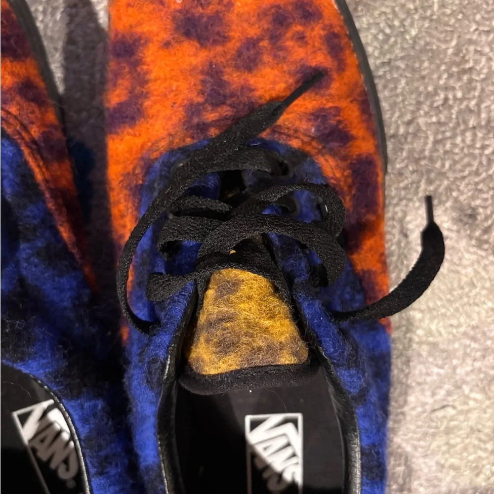 Vans Era Platform Felt Fuzzy Mix Leopard Multi/Black Men’s size 11 never worn. - Picture 11 of 13